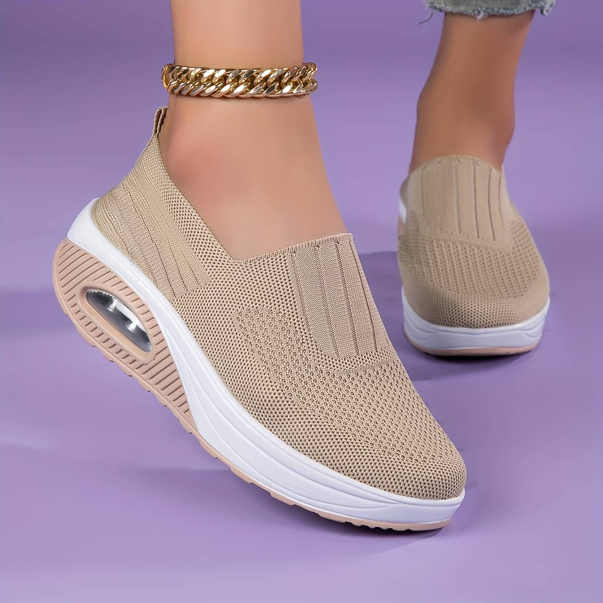 beige orthopedic shoes