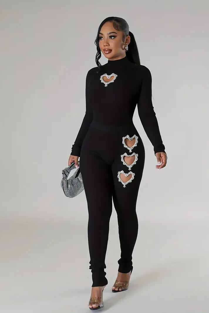 Damen Zweiteiler Overall Set