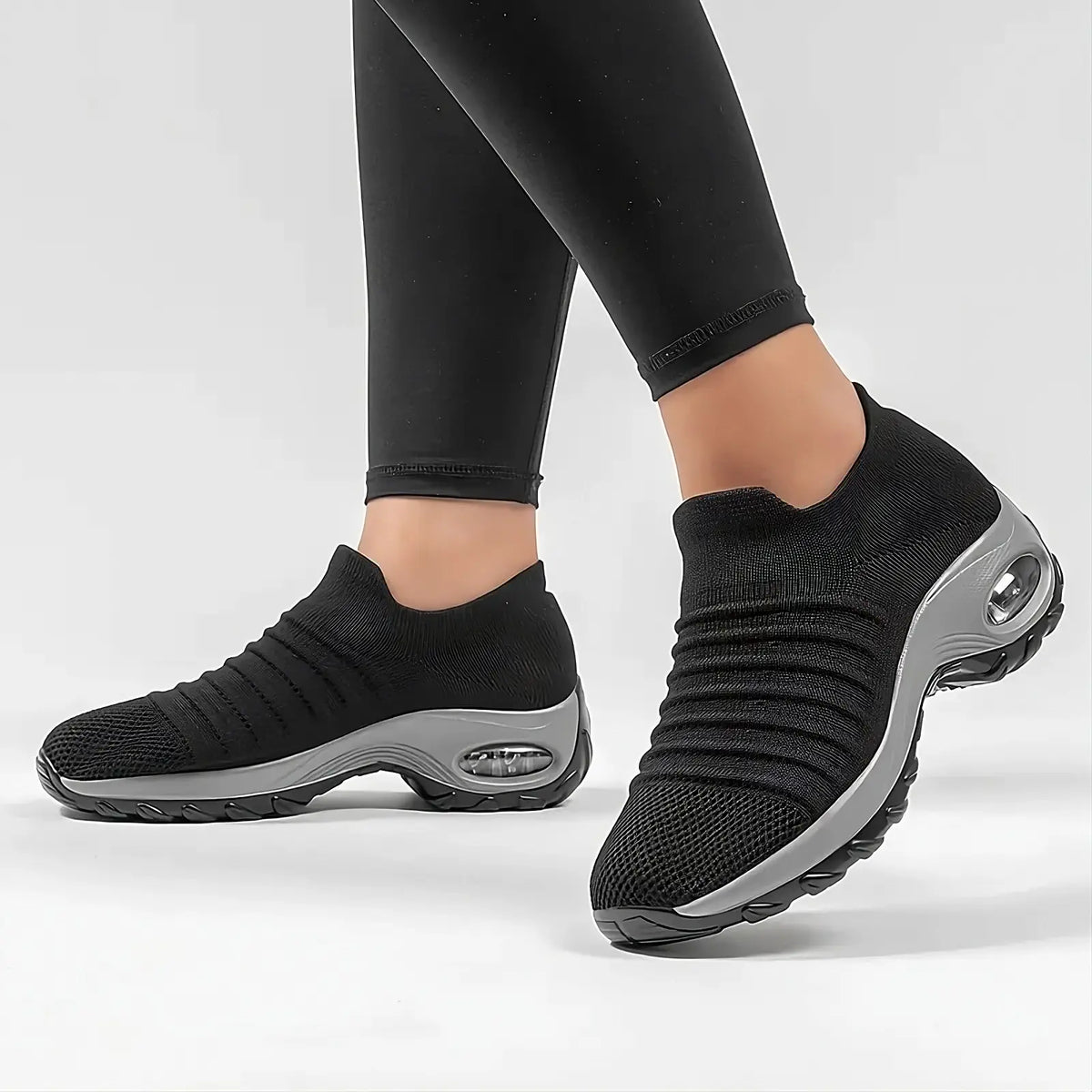 black walking shoes womens