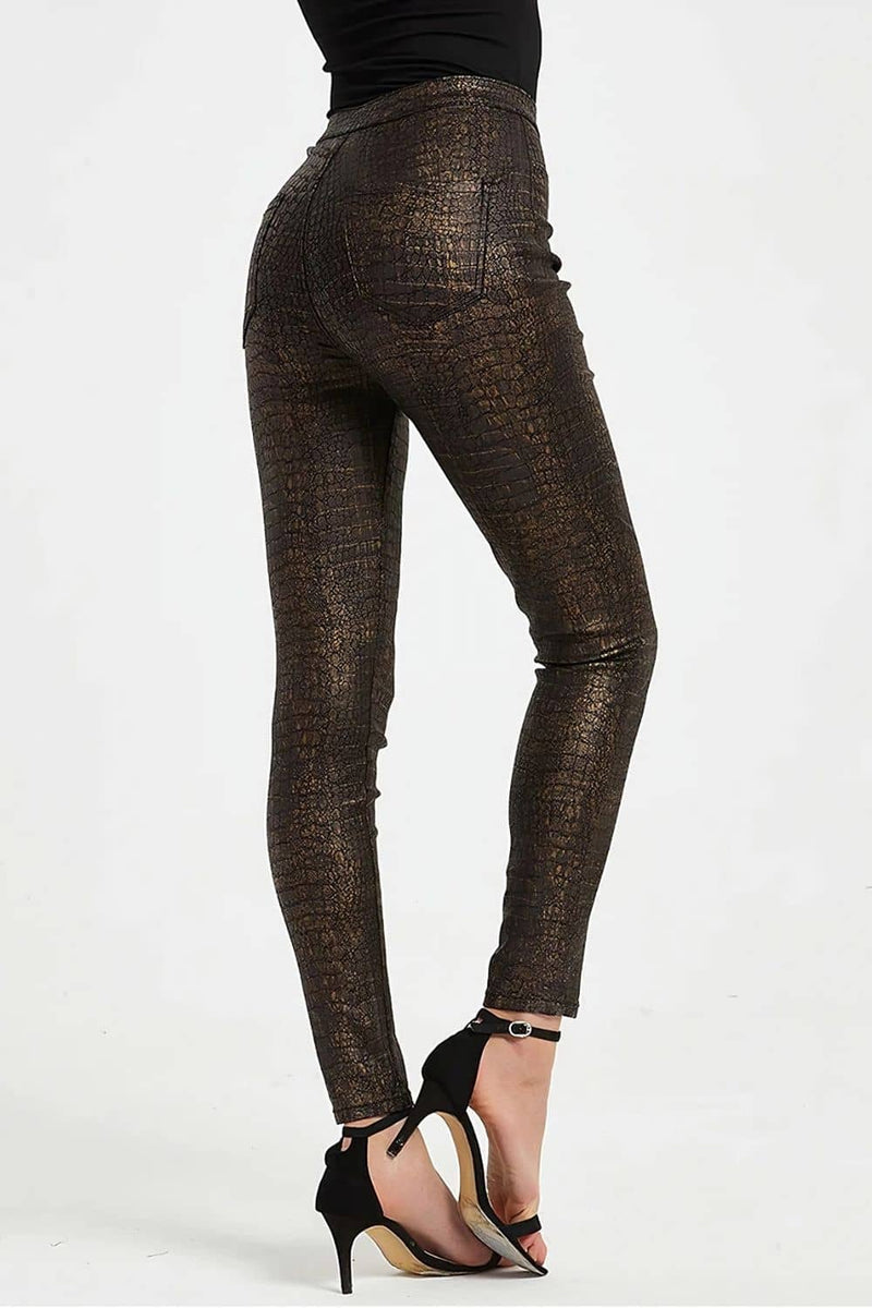 ladies leather pants