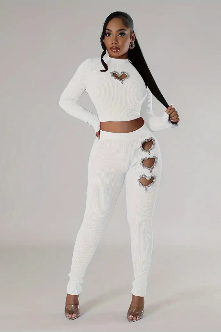 Damen Zweiteiler Overall Set