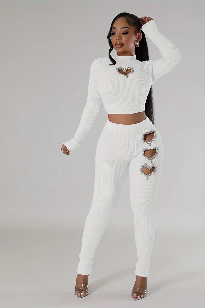 Damen Zweiteiler Overall Set