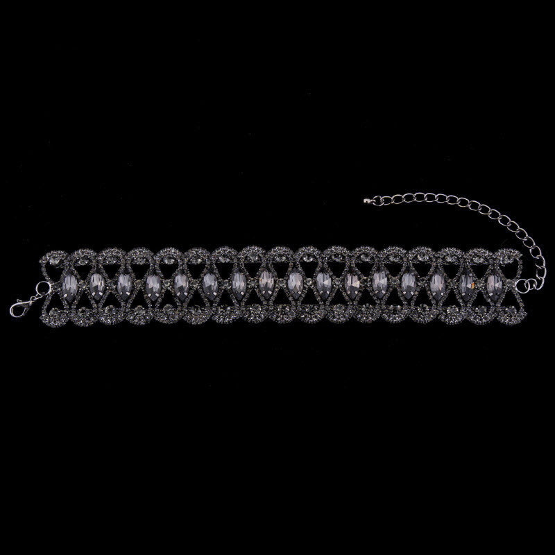 طوق كريستال حجر الراين ستارغيزر