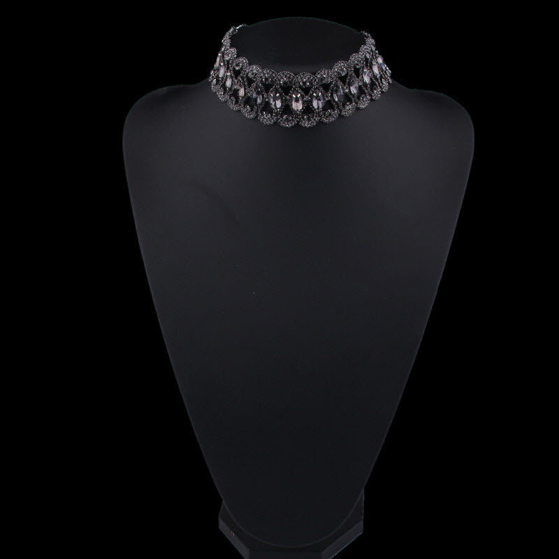 طوق كريستال حجر الراين ستارغيزر