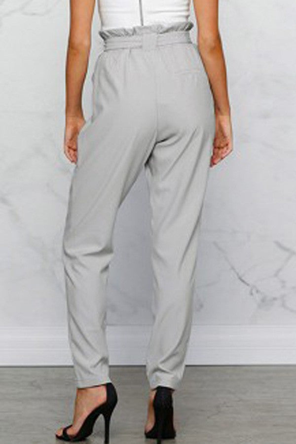 بنطلون أنيق لا يمكن إيقافه رمادي