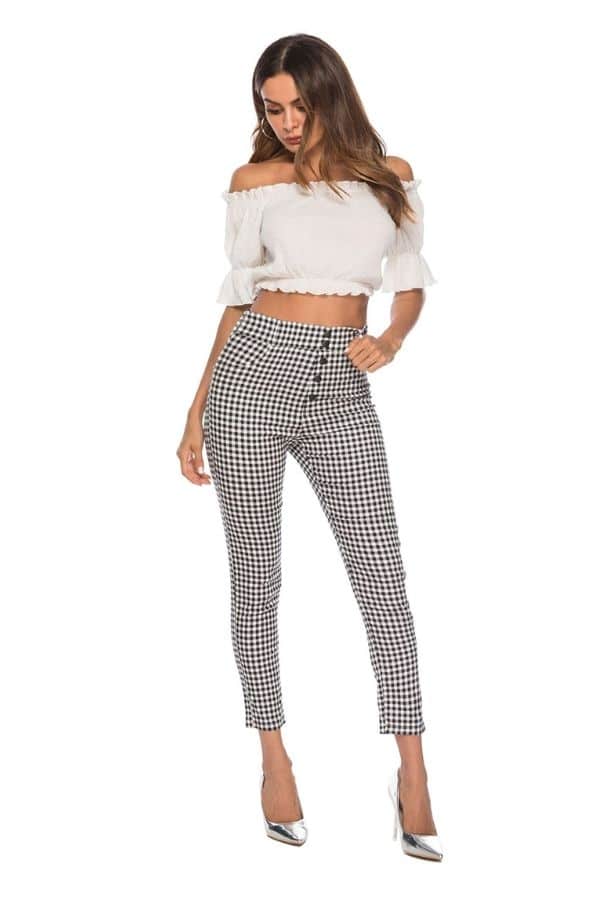 Layla Houndstooth Pants