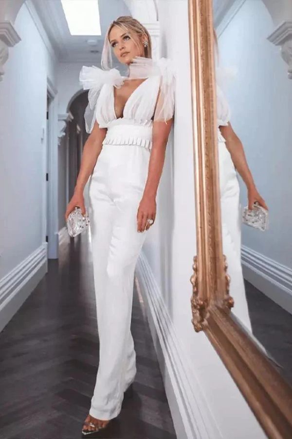 Tulle Bandage Jumpsuit