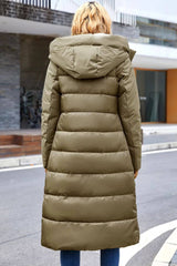 Odella Quilted Belted Puffer Jacket