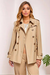 Women's Mid Trench Coat