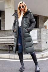 Odella Quilted Belted Puffer Jacket