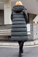 Odella Quilted Belted Puffer Jacket