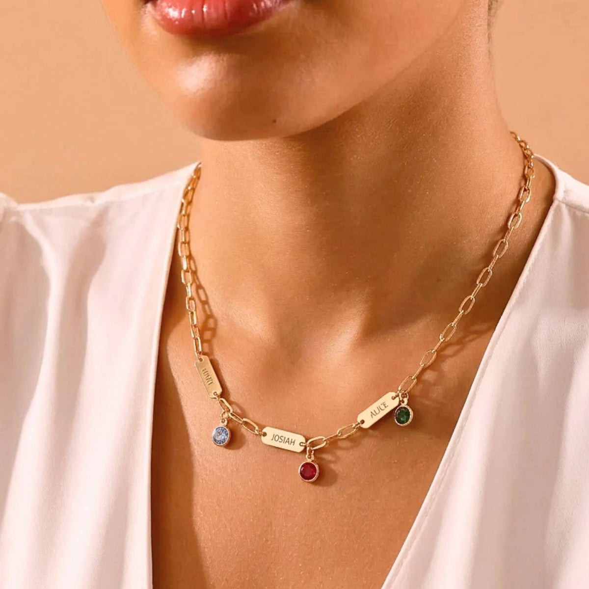Paperclip Name Necklace