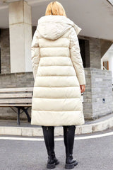 Odella Quilted Belted Puffer Jacket