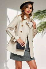 Women's Mid Trench Coat