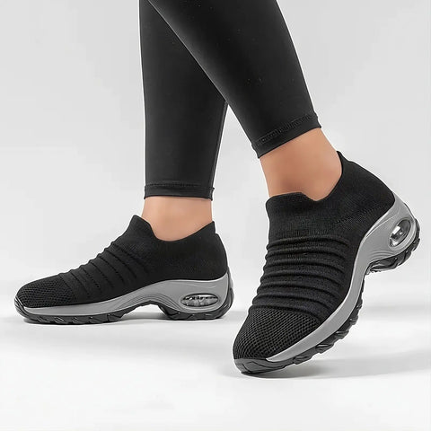 black walking shoes womens