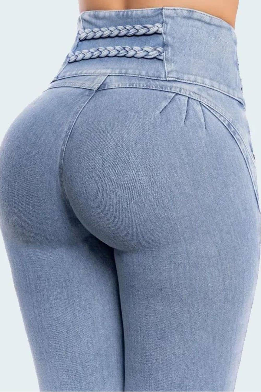 High Rise Butt Lifting Skinny Jeans – StyleMissus