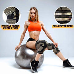 copper fit knee brace