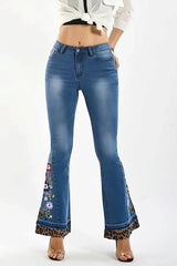 spanx flare jeans