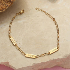 Orelia Name Bar Bracelet