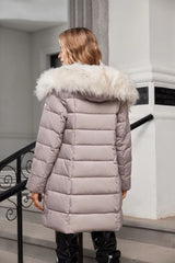 womens quilted puffer jacket