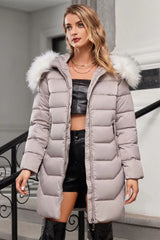 quilted puffer jacket