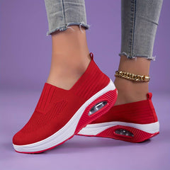 red orthopedic shoes
