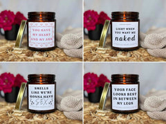 Romantic Scented Candles Set (4-Pack)