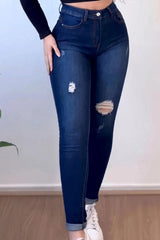 Tummy Control Shapewear Skinny Jeans