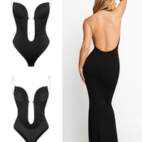 Body de tiras con escote profundo