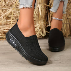 ladies black orthopedic shoes
