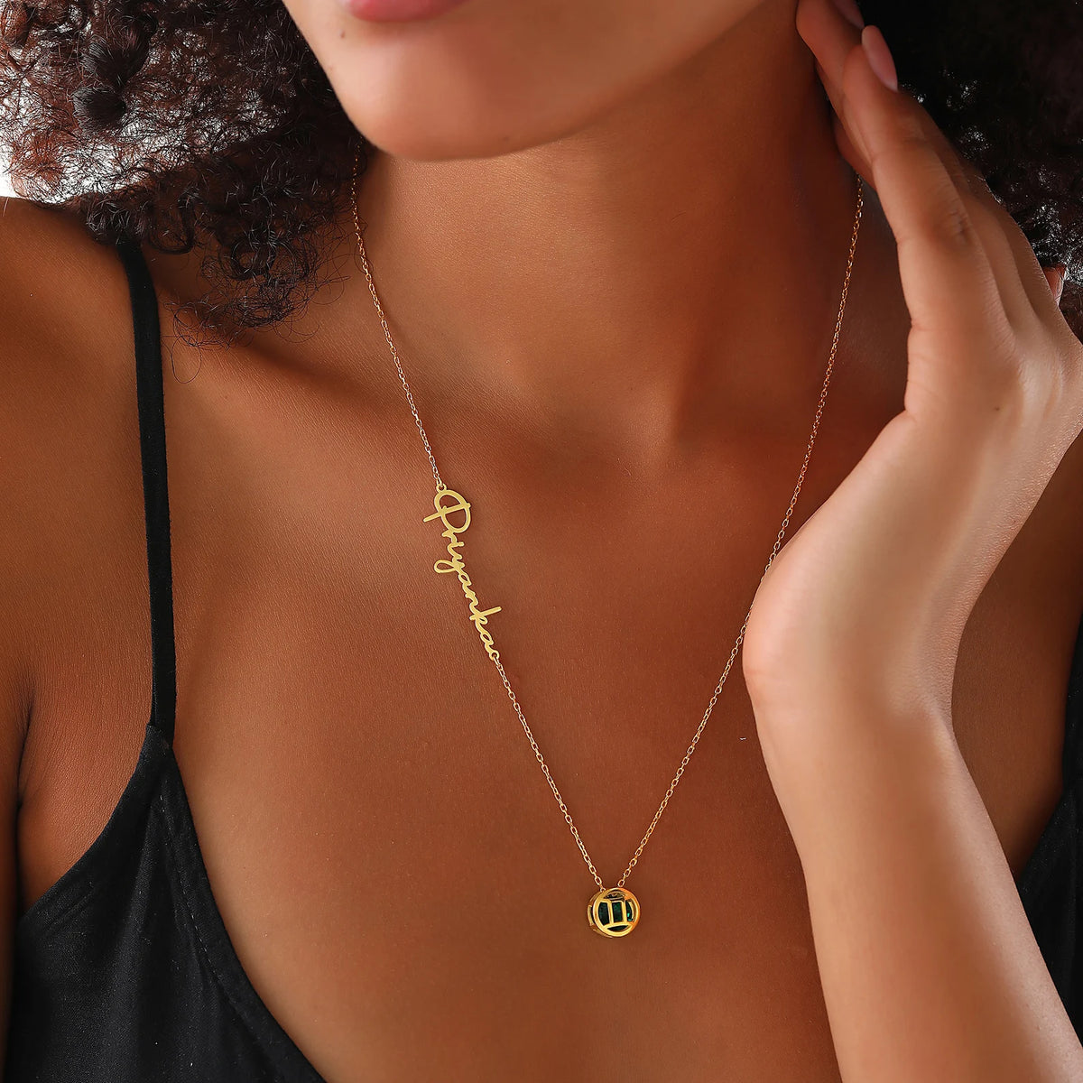 Zodiac Birthstone Necklace