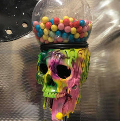 Melting Skull Gumball Dispenser