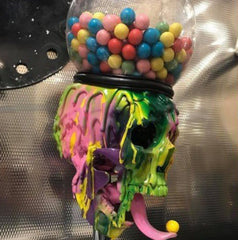 Melting Skull Gumball Dispenser