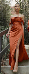 Angelina Satin Dress