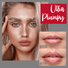 lip plumping serum before and after
