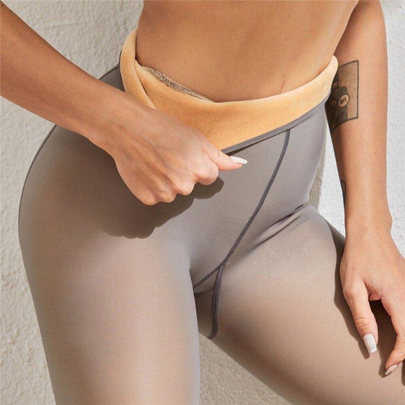 Fleece Lined Leggings - FeistyTights
