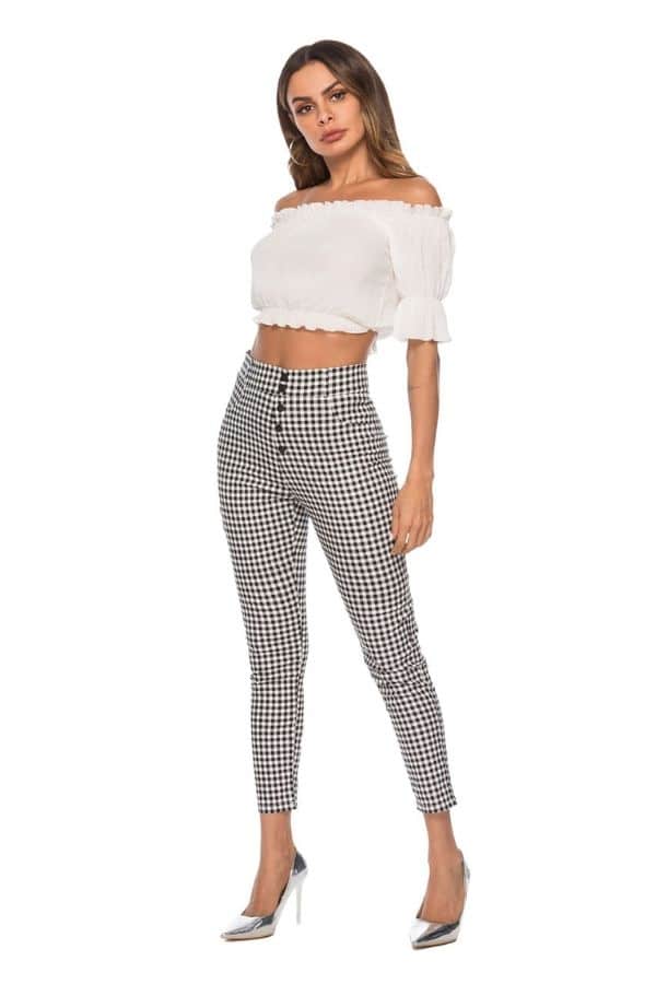 Layla Houndstooth Pants