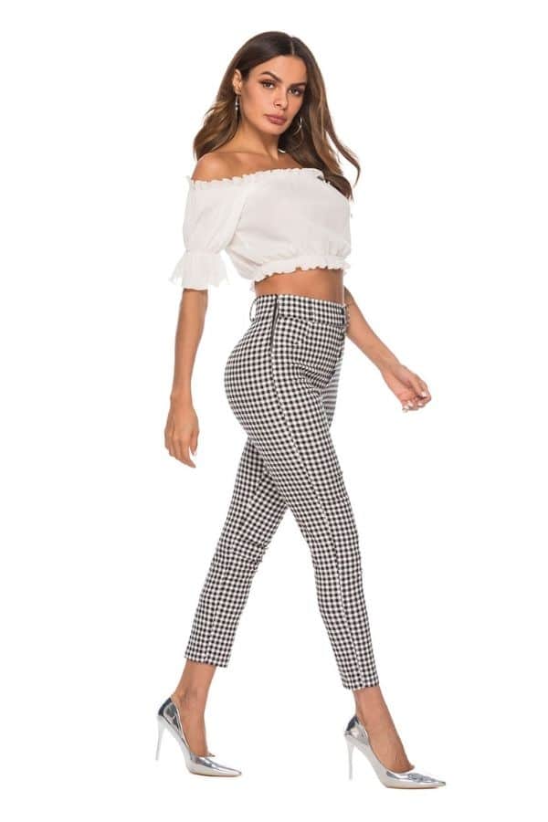 Layla Houndstooth Pants