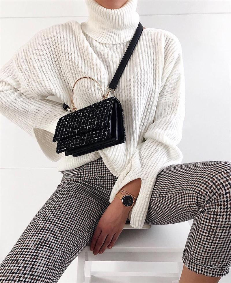 Layla Houndstooth Pants