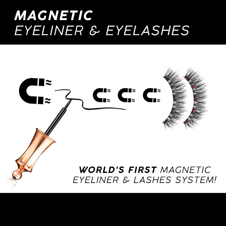 Glam Magnetic Eyeliner & Eyelashes Kit