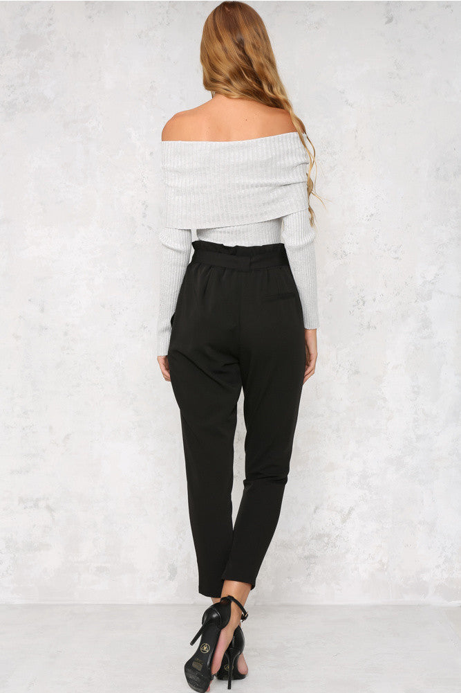 Unstoppably Chic Pants Black