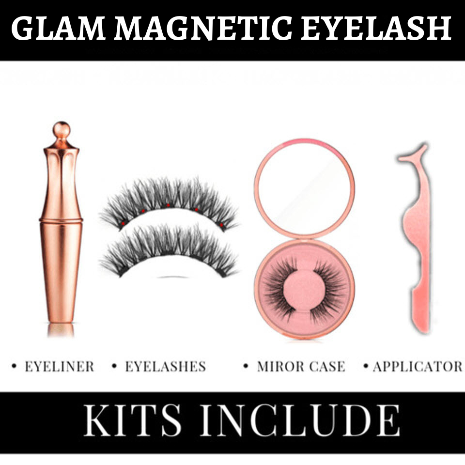 Glam Magnetic Eyeliner & Eyelashes Kit