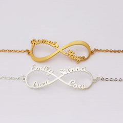 Infinity Love Name Bracelet