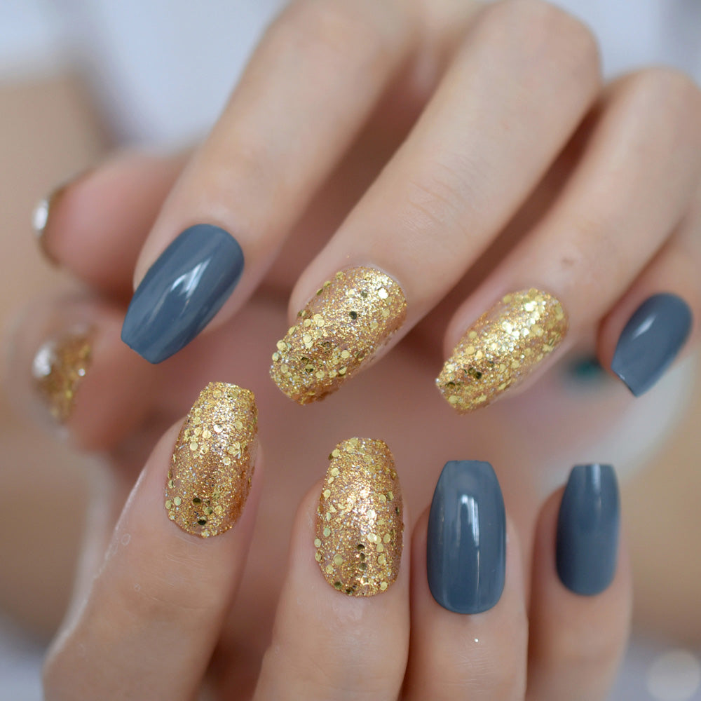 Xanadu Gold Coffin Nails