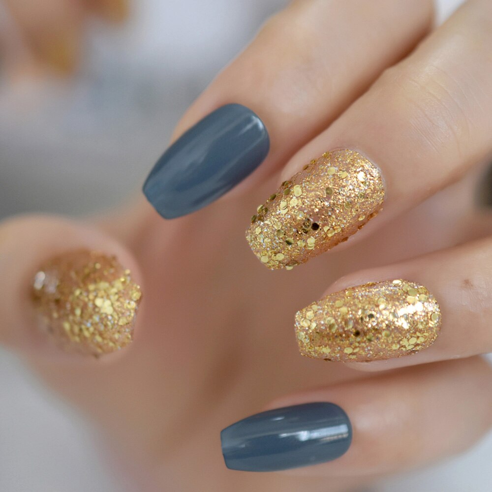 Xanadu Gold Coffin Nails