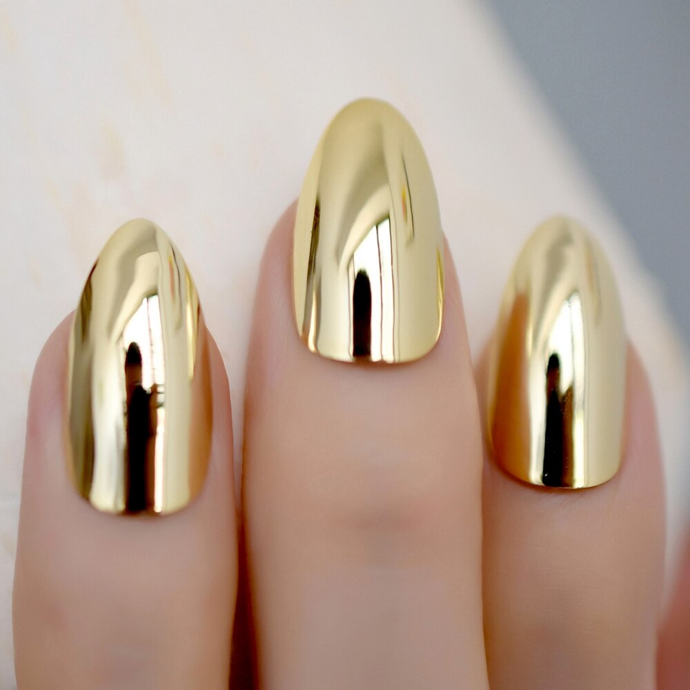 Mirror Mirror Stiletto Nails