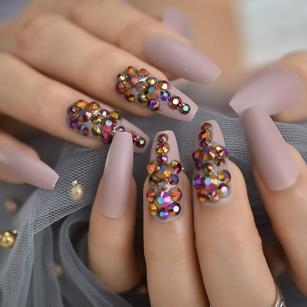 Maya Crystal Press on Nails